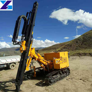 150T single motor crawler DTH drill machine
