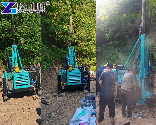 Full Hydraulic Core Drilling Rig Export to Laos