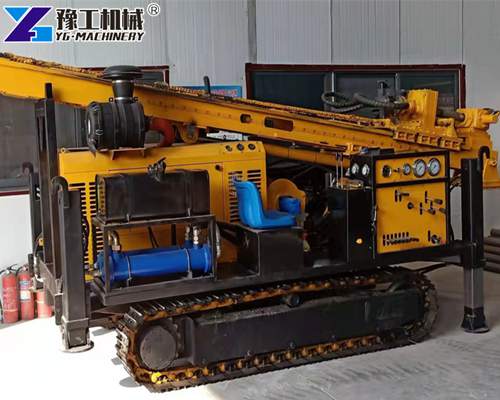 Crawler Mounted Full Hydraulic Coring Drilling Rig For Sale 