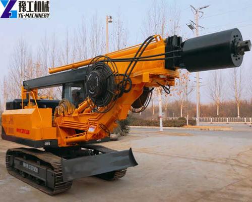 Hot Sale Mounted Crawler Rotary Drilling Rig Machine