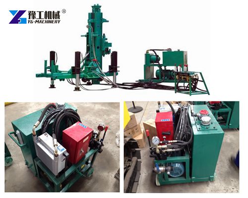 Small Split Anchor Drilling Rig Portable Machine