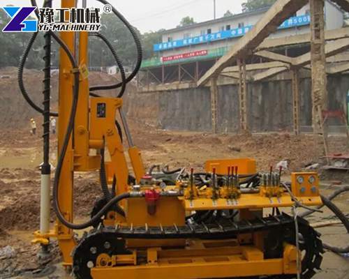 YG Crawler DTH Drilling Rig Machine For Infrastructural Project