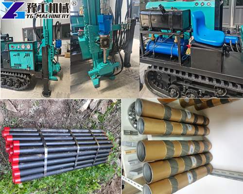 Crawler Borehole Drilling Rig Machine Price 