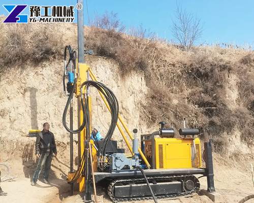 Crawler Hydraulic Core Blasthole Drilling Machine