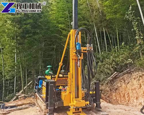 Hot Sale Crawler Power Head Drilling Rig Machine 