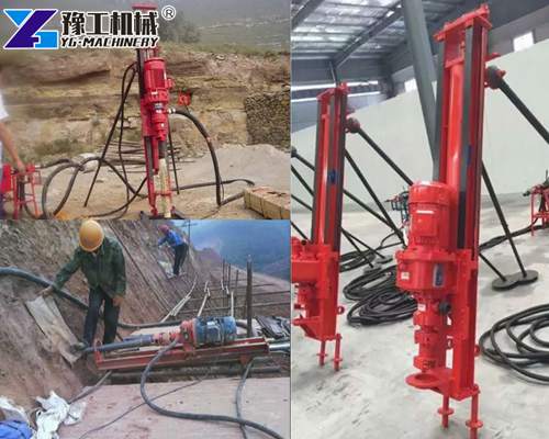 Portable DTH Drilling Rig Export To Sudan