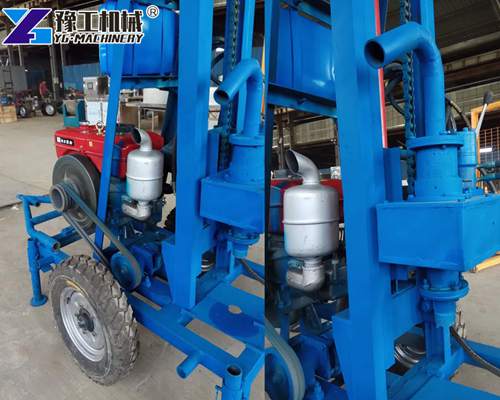 YG-Top Quality Small Trailer Mounted Water Drills Machine
