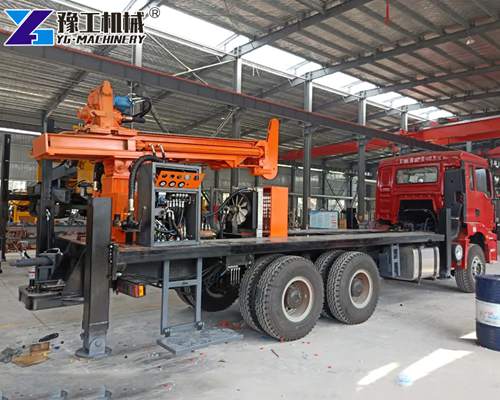 YG Deep Borehole Water Well Drilling Rig Truck Machine