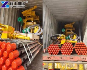 Portable DTH Drilling Rig Export to Sudan