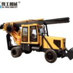 Wheeled Piling Hydraulic Rotary Drilling Rigs For Sale