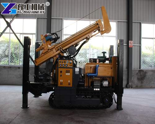 Pneumatic Borehole Water Well Drilling Rig Machine