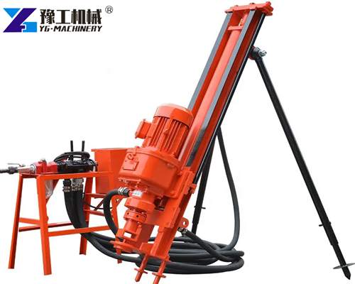 Electric Portable DTH Drilling Rig Machine