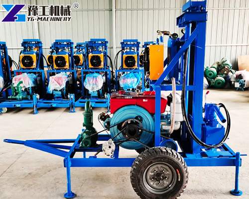 YG-Top Quality Trailer Water Drilling Rig Machine