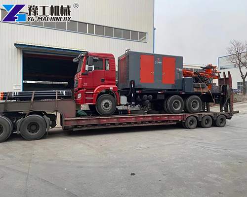 YG Truck Mounted Water Well Drilling Machine Export