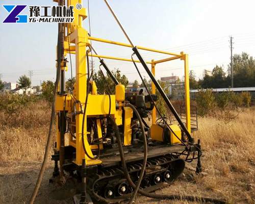 Crawler Core Drilling Rig Machine Gas And Water Exploration