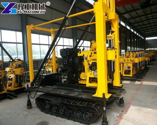 Deep Borehole Crawler Core Water Well Drilling Rig Machine Factory