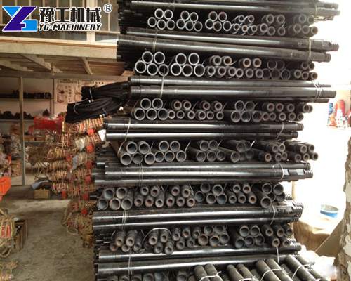 DTH Drilling Rig Machine Drills Pipe