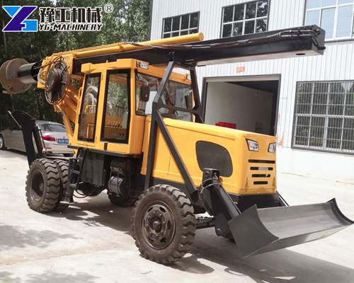 Wheeled Rotary Drilling Rig Piling Machine For Sale