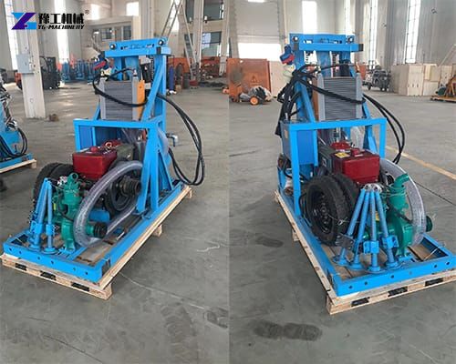 portable water well drilling rig export to Bulgaria