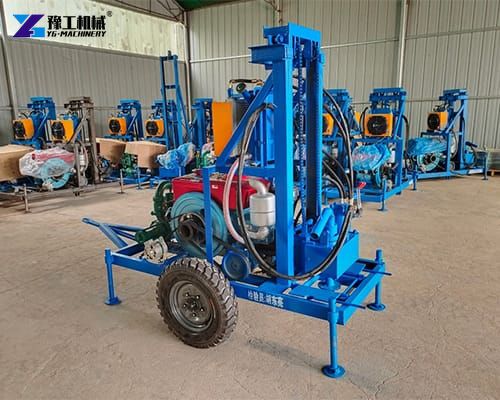 YG small water well drilling rigs in factory