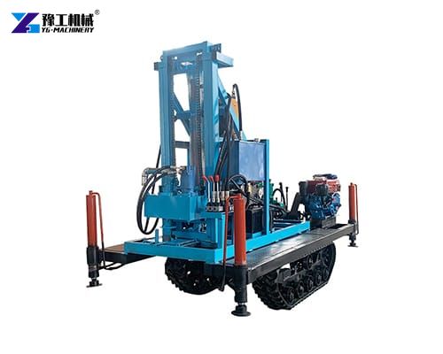 crawler small water well drilling equipment