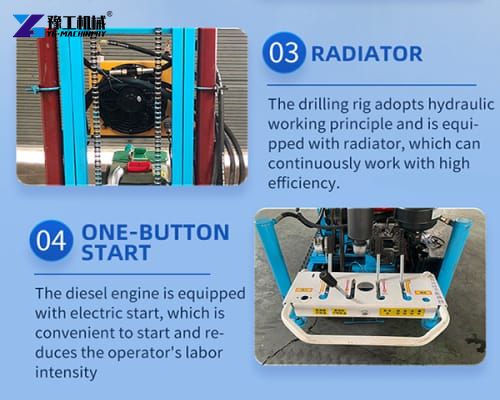 parts of small water well drilling equipment
