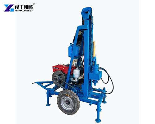 portable drilling rig for water well