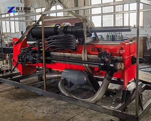 integrated rock drill and splitter before shipment in factory
